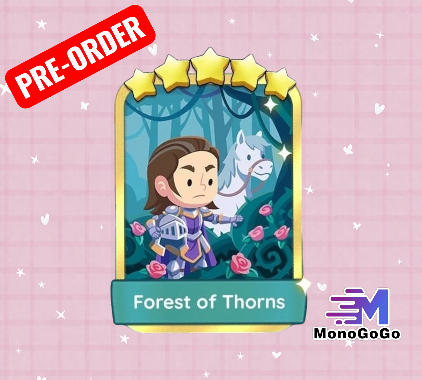 Forest of Thorns - Set 23-6 - Monopoly Go 5 Star Gold Sticker