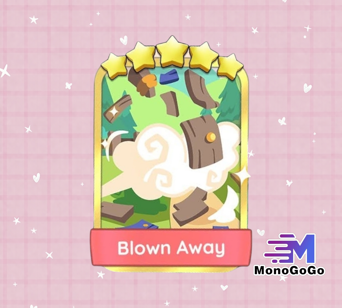 Blown Away - Set 24-5 - Monopoly Go 5 Star Gold Sticker