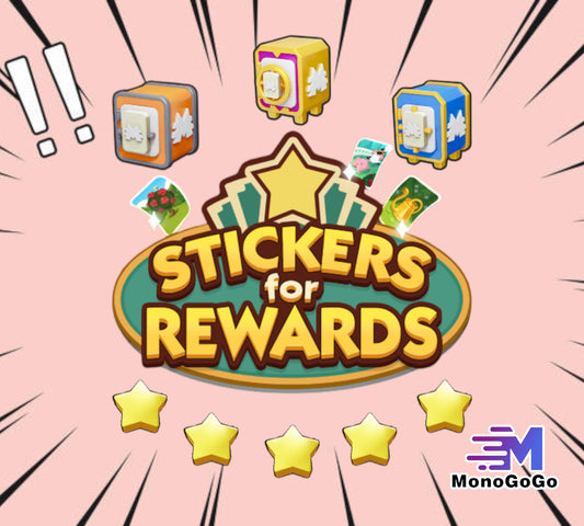 Coffres-forts Monopoly Go Star (Veuillez lire la description)