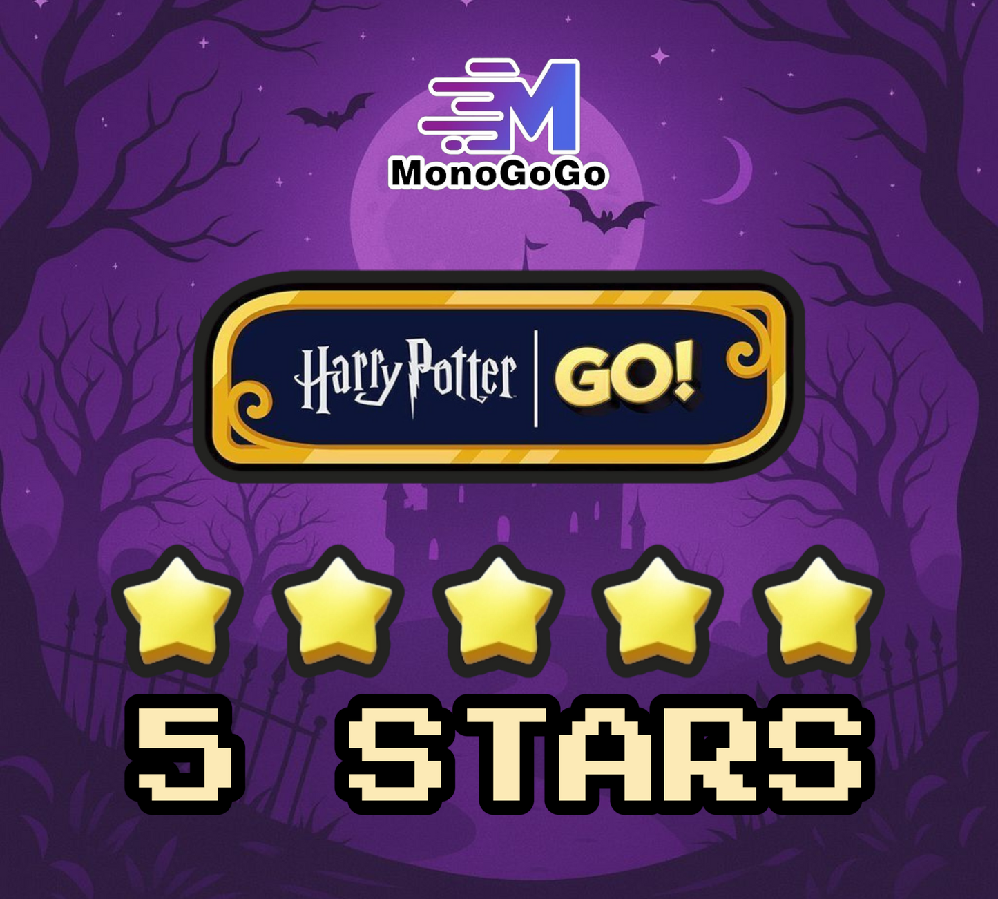 Autocollant Monopoly Go 5 étoiles