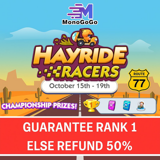 Événement Hayride Racers (GARANTI pour le RANG 1 sinon REMBOURSEMENT 50%)