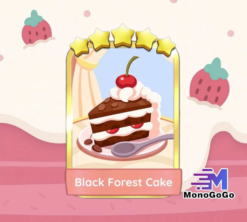 Black Forest Cake - Monopoly Go 5 Star Gold Sticker