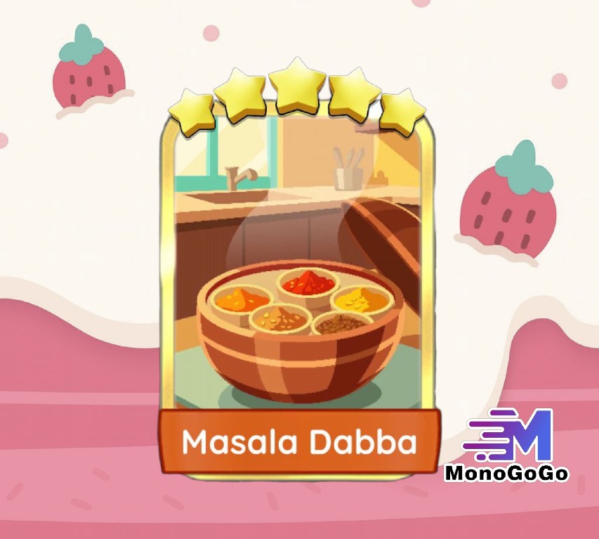 Masala Dabba - Autocollant Monopoly Go 5 étoiles or
