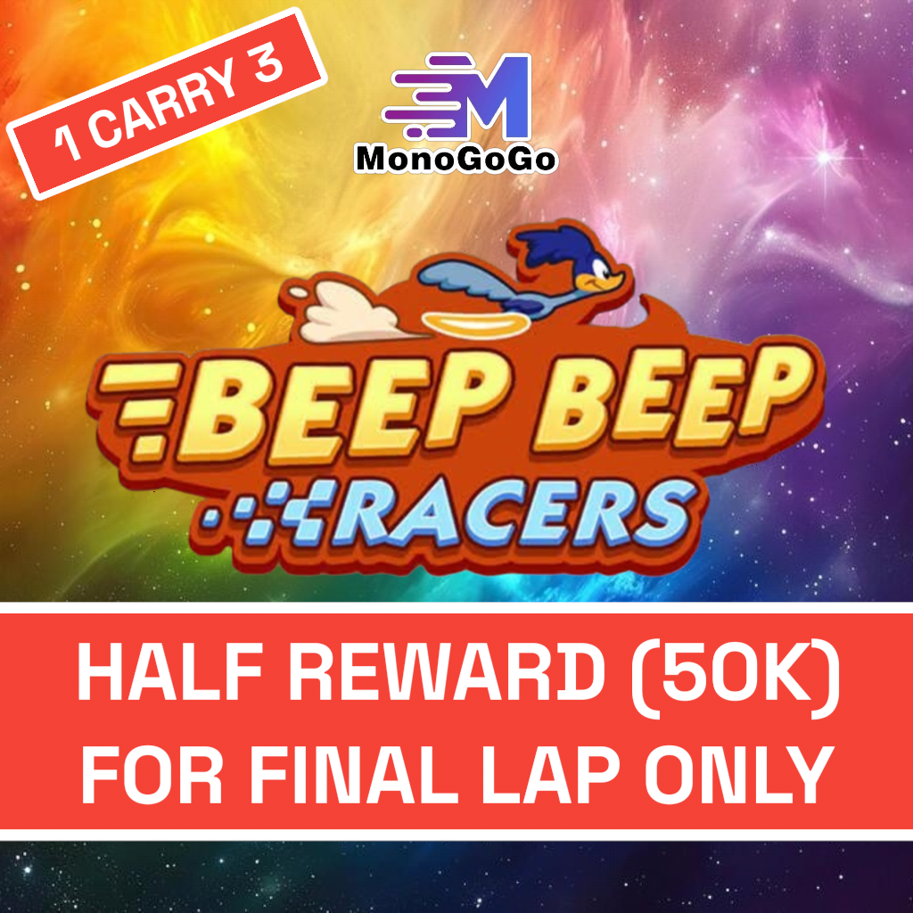 Beep Beep Racers (HALF REWARDS for FINAL LAP ONLY)
