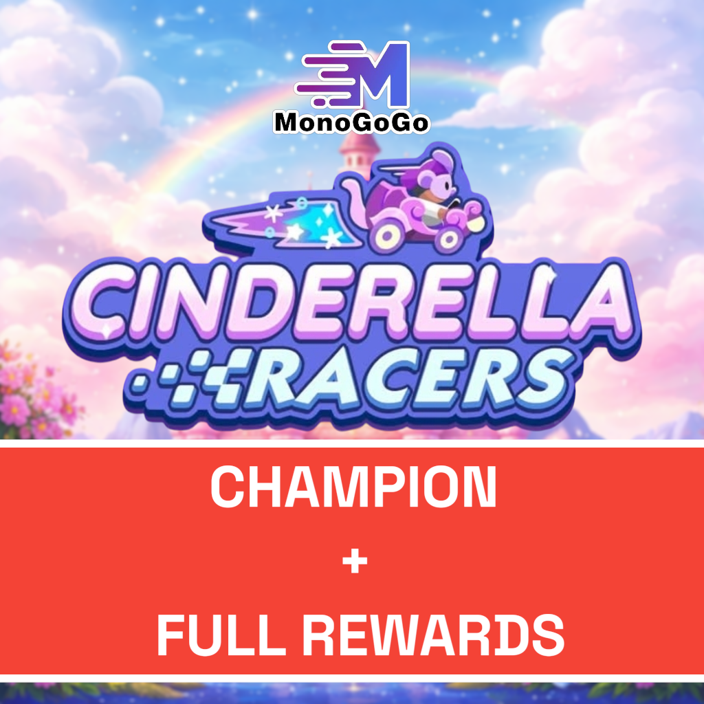 Cinderella Racers (FULL REWARDS + GUARANTEED for RANK 1 else REFUND 50%)