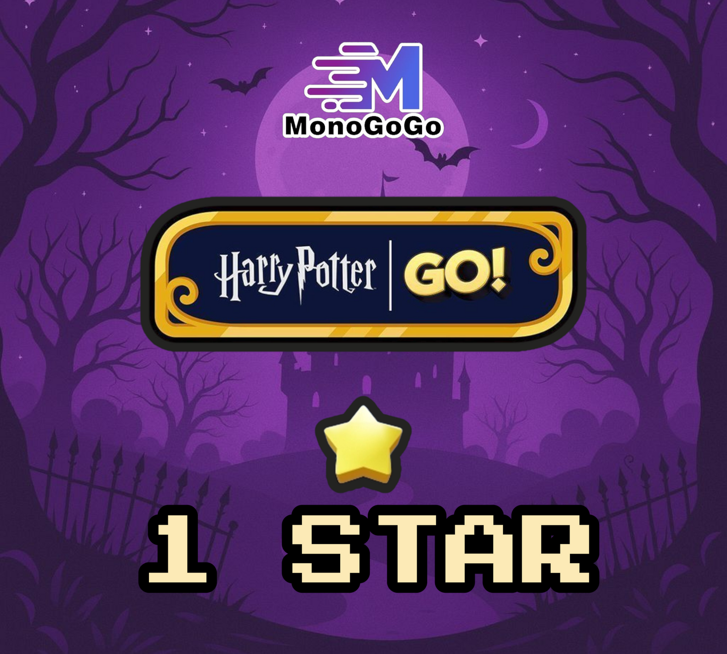 Autocollant Monopoly Go 1 étoile