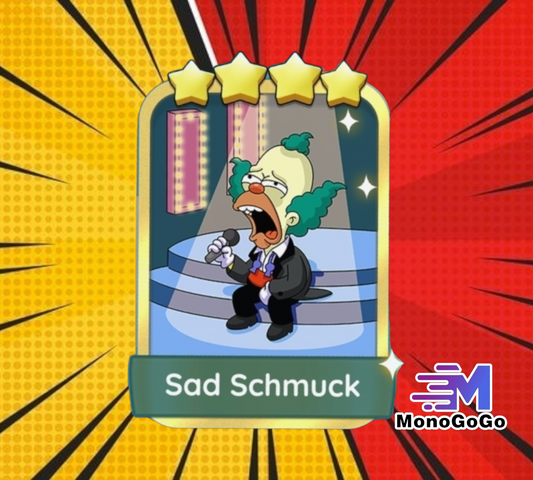 Sad Schmuck - Set 14-8 - Monopoly Go 4 Star Gold Sticker