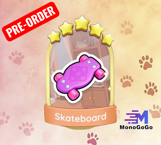 Skateboard - Set 16-9 - Monopoly Go 5 Star Gold Sticker