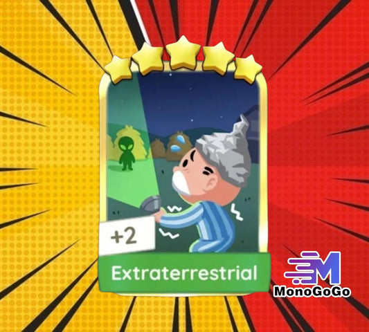Extraterrestrial - Set 19-8 - Monopoly Go 5 Star Gold Sticker