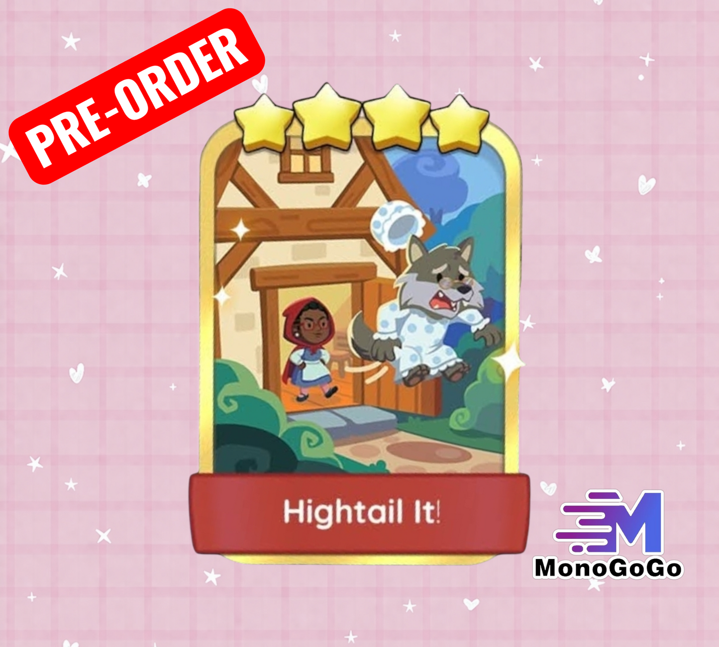 Hightail It! - Set 19-8 - Monopoly Go 4 Star Gold Sticker