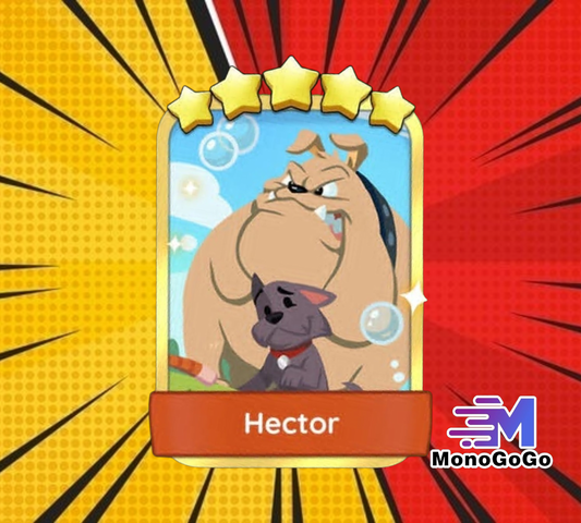 Hector - Set 21-6 - Monopoly Go 5 Star Gold Sticker