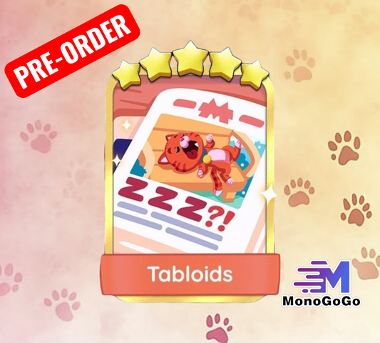 Tabloids - Set 21-8 - Monopoly Go 5 Star Gold Sticker