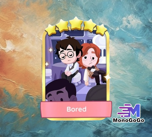 Bored - Set 22-6 - Monopoly Go 5 Star Gold Sticker