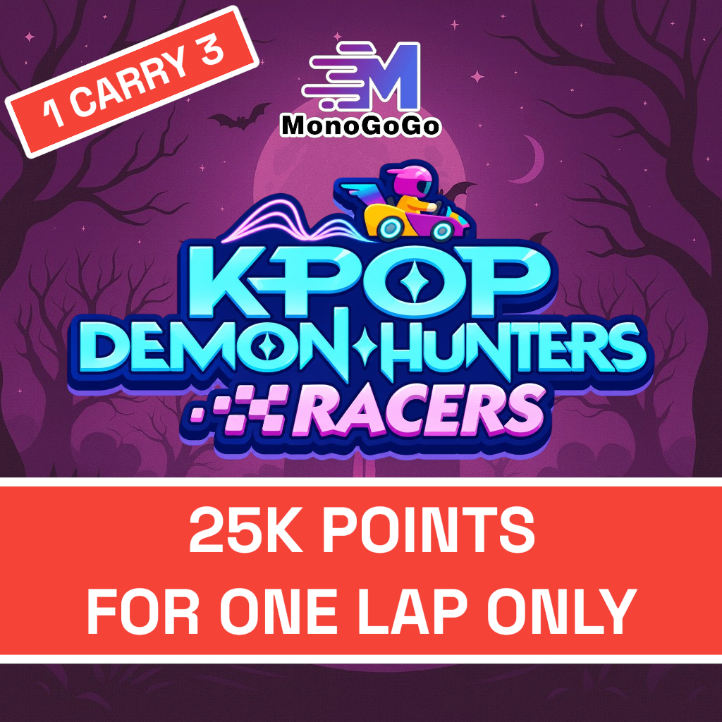 KPOP Demon Hunters Racers (25K Points for ONE LAP ONLY)