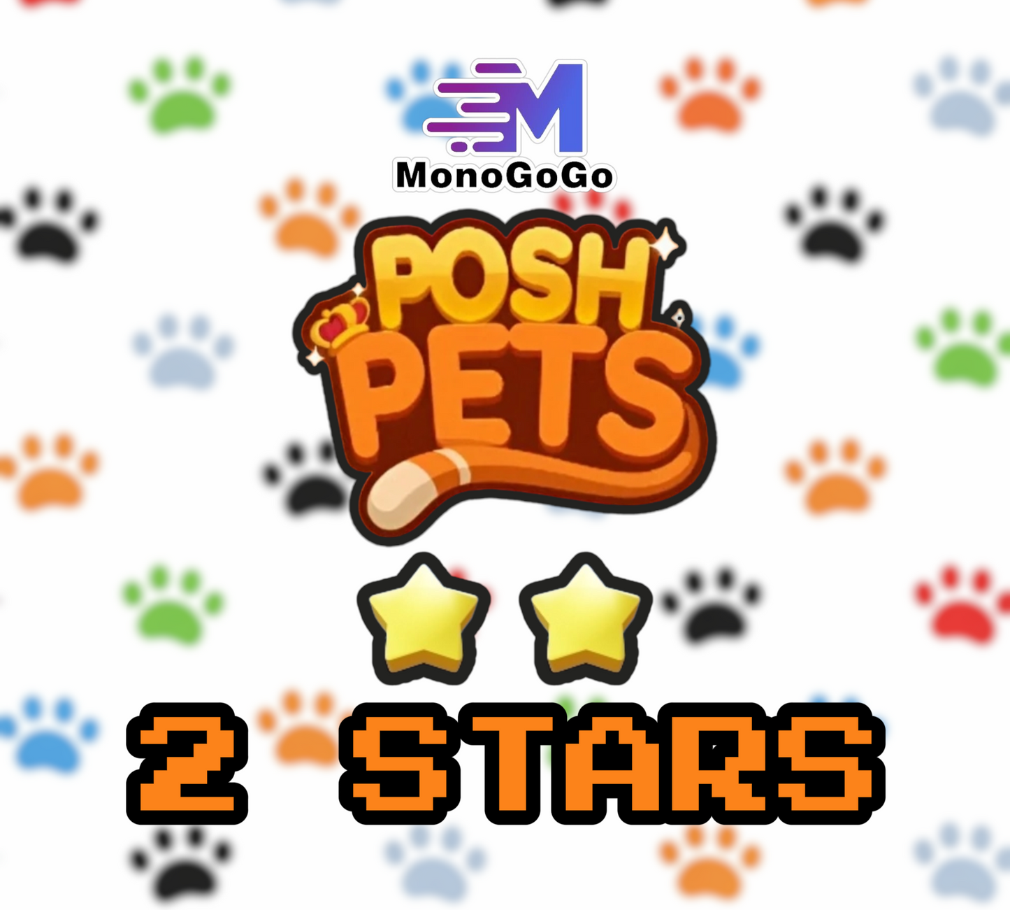 Monopoly Go 2 Star Sticker