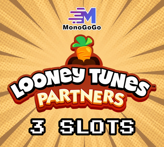 3 SLOTS For Looney Tunes Partners Event - Monopoly Go