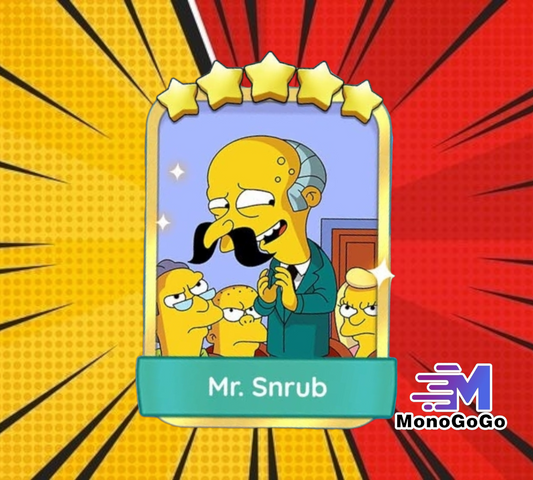 Mr. Snrub - Set 21-6 - Monopoly Go 5 Star Gold Sticker