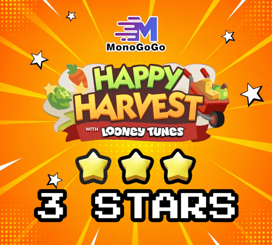 Monopoly Go 3 Star Sticker