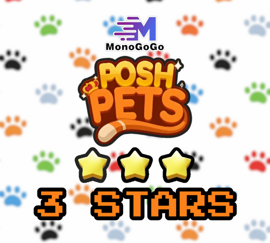 Monopoly Go 3 Star Sticker