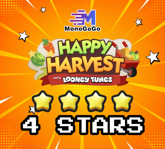 Monopoly Go 4 Star Sticker