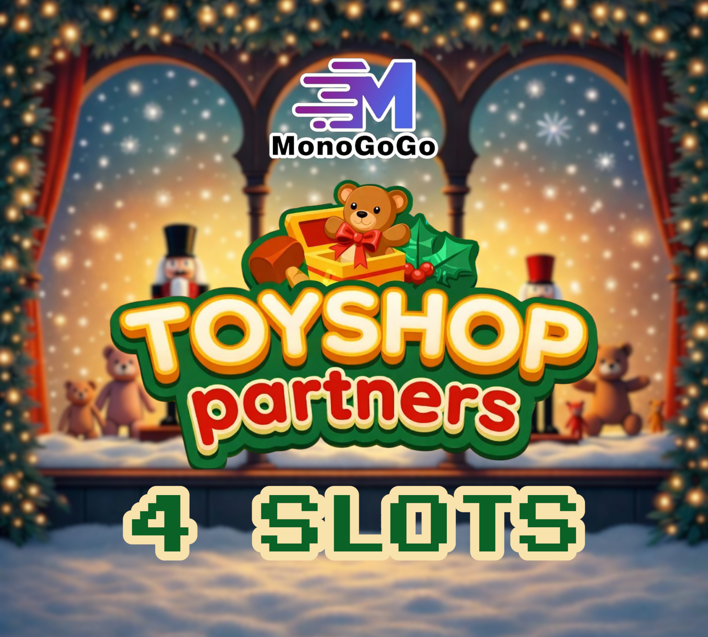 4 emplacements pour l'événement HALLOWEEN Partners - Monopoly Go