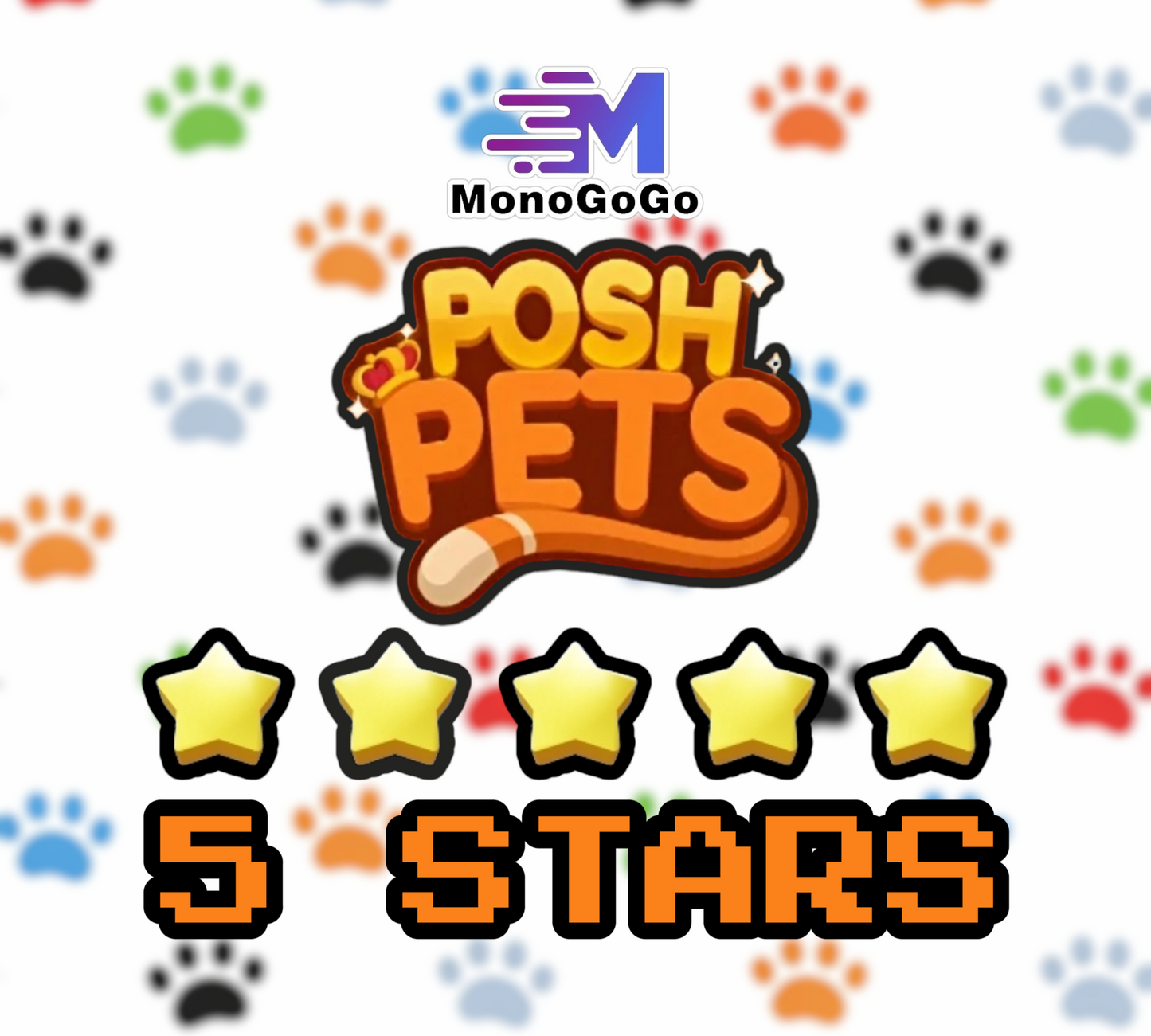 Monopoly Go 5 Star Sticker