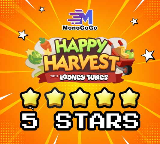 Monopoly Go 5 Star Sticker