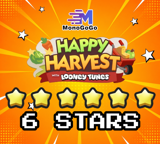 Monopoly Go 6 Star Sticker