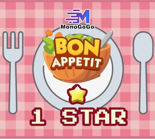 Monopoly Go 1 Star Sticker