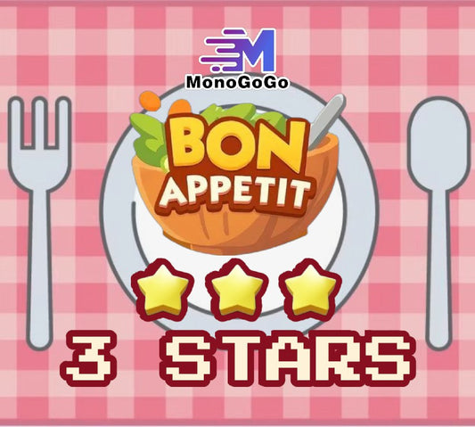 Monopoly Go 3 Star Sticker