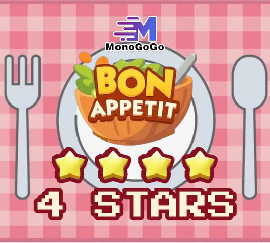 Monopoly Go 4 Star Sticker