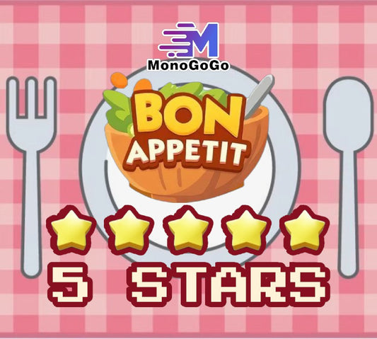 Monopoly Go 5 Star Sticker