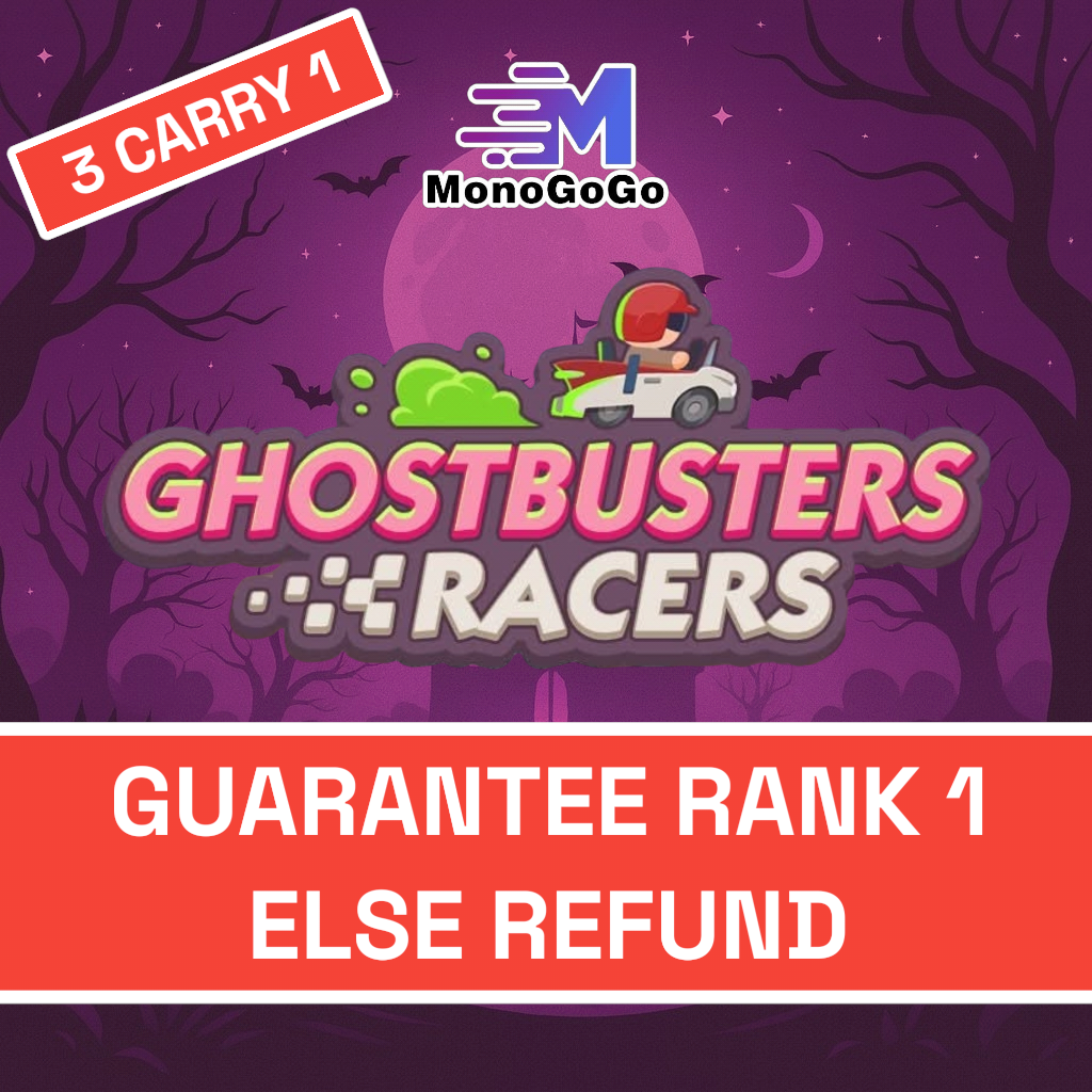 Ghostbusters Racers (GUARANTEED for RANK 1 else REFUND)