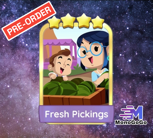 Fresh Pickings - Monopoly Go 4 Star Gold Sticker