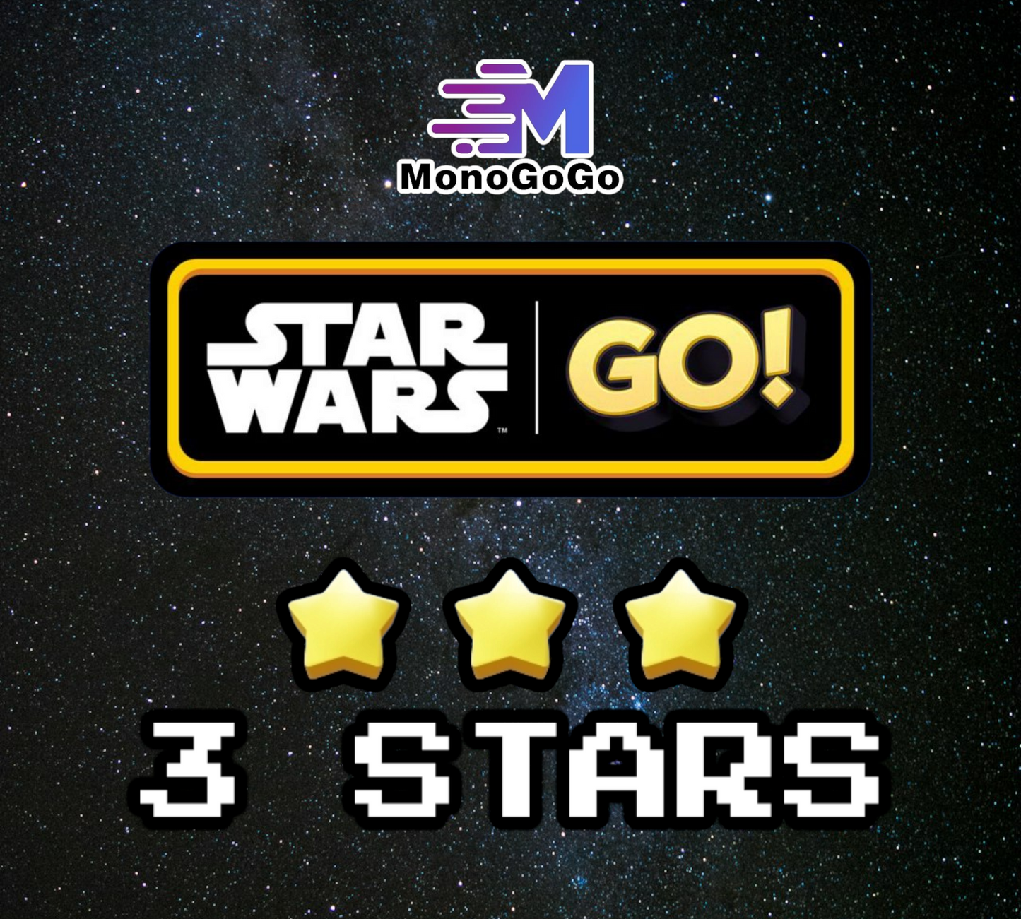 Monopoly Go 3 Star Sticker