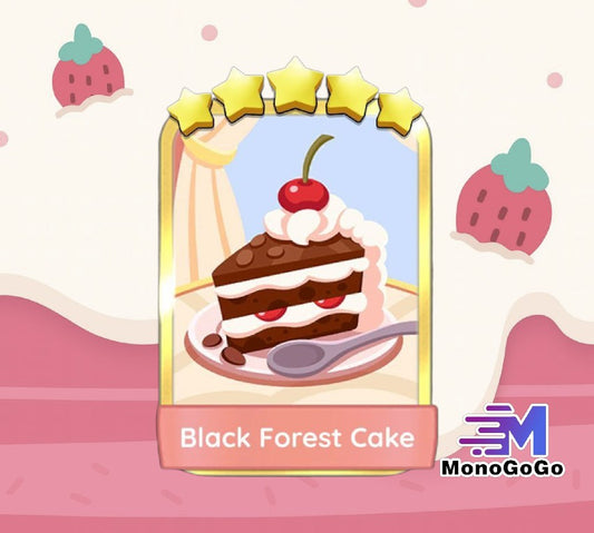 Black Forest Cake - Monopoly Go 5 Star Gold Sticker