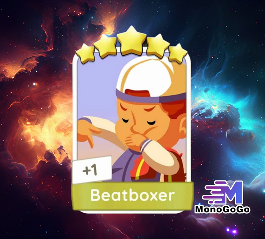 Beatboxer - Set 20 - Monopoly Go 5 Star Sticker