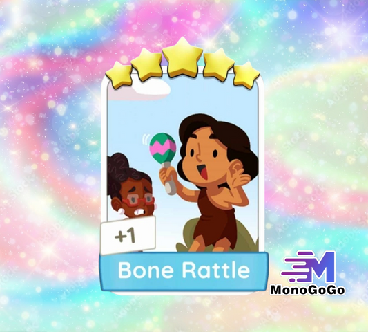 Bone Rattle - Set 25 - Monopoly Go 5 Star Sticker