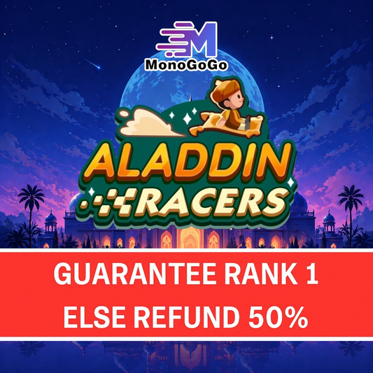 Aladdin Racers (GUARANTEED for RANK 1 else REFUND 50%)