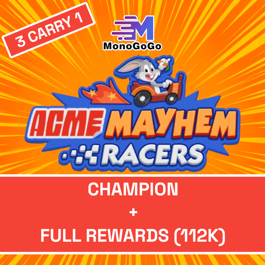 ACME Mayhem Racers (FULL REWARDS + GUARANTEED for RANK 1 else REFUND)