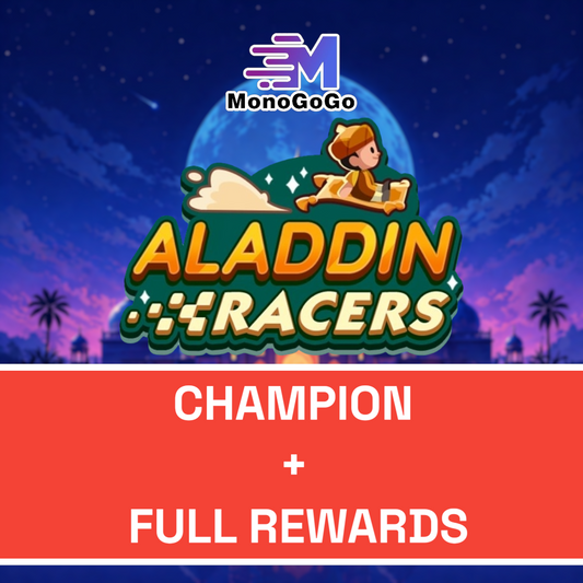 Aladdin Racers (FULL REWARDS + GUARANTEED for RANK 1 else REFUND 50%)
