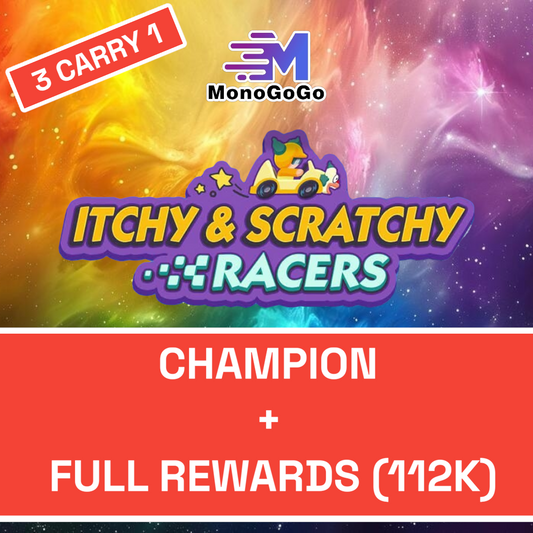 Itchy & Scratchy Racers (FULL REWARDS + GUARANTEED for RANK 1 else REFUND)