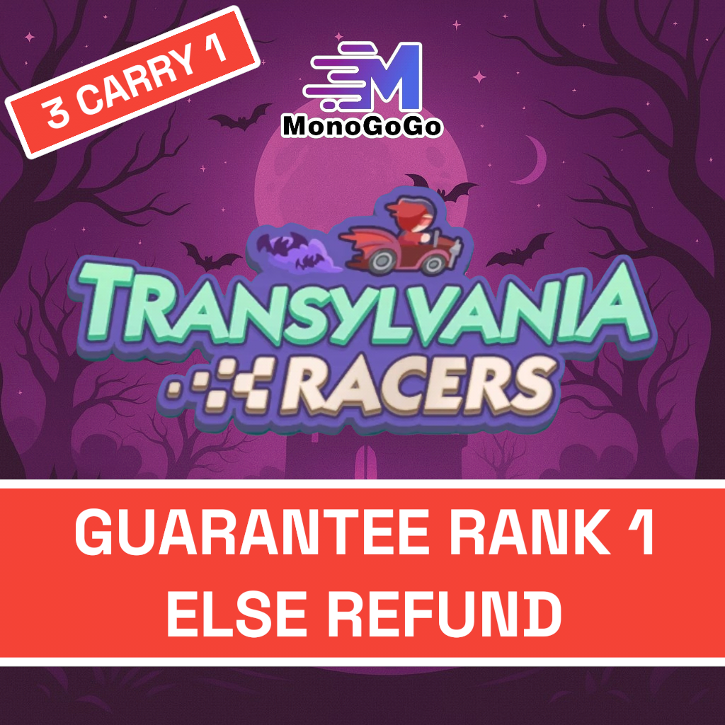 Transylvania Racers (GUARANTEED for RANK 1 else REFUND)