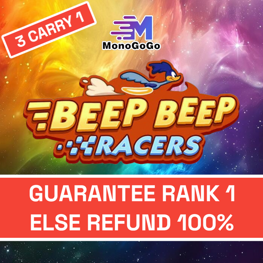 Beep Beep Racers (GUARANTEED for RANK 1 else REFUND)