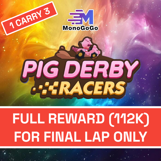 Pig Derby Racers (FULL REWARDS for FINAL LAP ONLY)