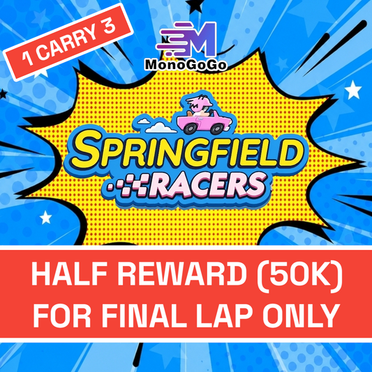 Springfield Racers (HALF REWARDS for FINAL LAP ONLY)