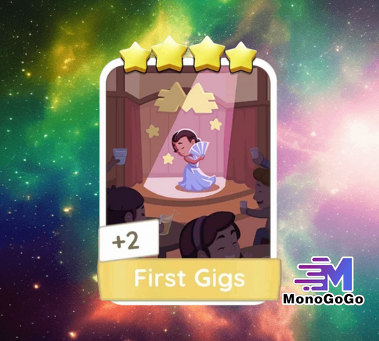 First Gigs - Set 24 - Monopoly Go 4 Star Sticker