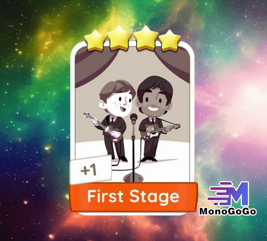 First Stage - Set 26 - Monopoly Go 4 Star Sticker