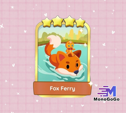 Fox Ferry - Set 17-8 - Monopoly Go 4 Star Gold Sticker