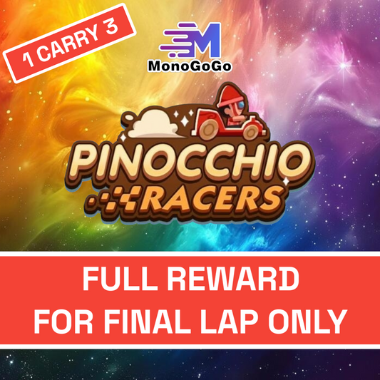 Pinocchio Racers (FULL REWARDS for FINAL LAP ONLY)